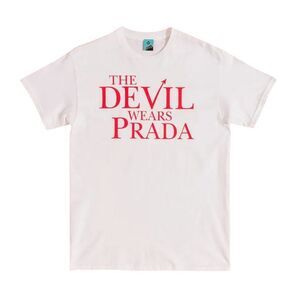 The Devil Wears Prada Unisex Adult T-Shirt / White